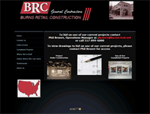 Tablet Screenshot of burnsretail.net